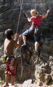 Kletterkurs für Anfänger in Thailand Klettern lernen